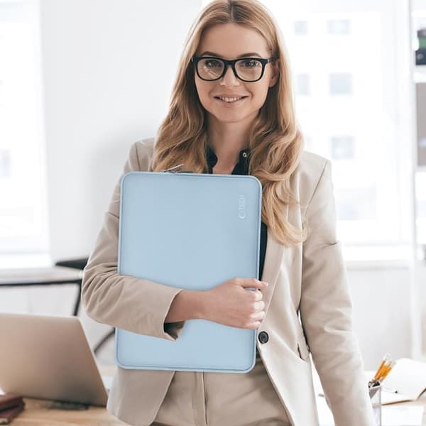 Tech-Protect Laptop Taske til (13-14") Neoslim - Vinterblå