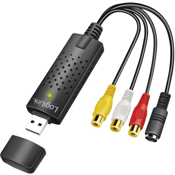 LogiLink USB 2.0 lyd-/videograbber RCA+SVHS