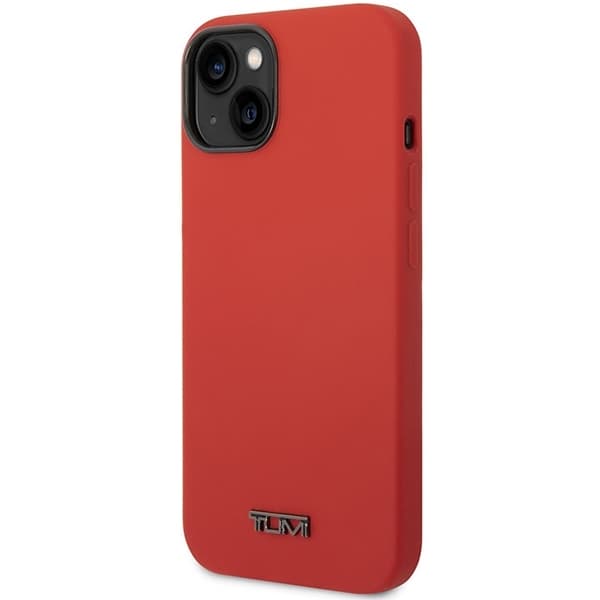 Tumi Mobilskal till iPhone 14 Plus/15 Plus MagSafe Liquid Silicone - Röd