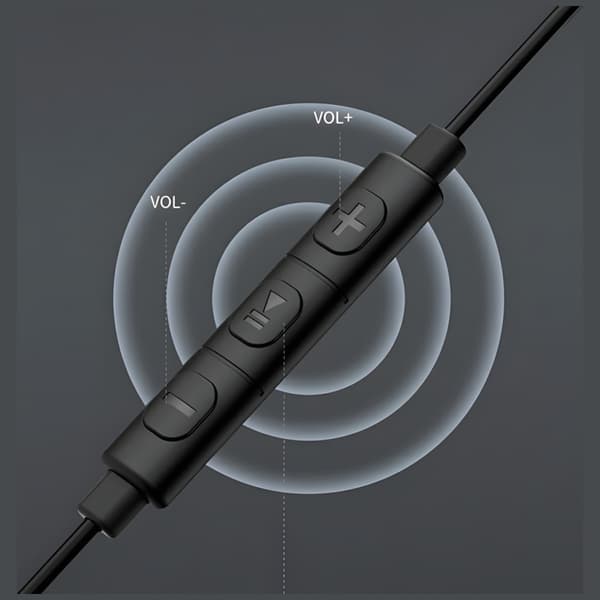 AWEI TC-6 Hörlurar stereo USB-C - Svart