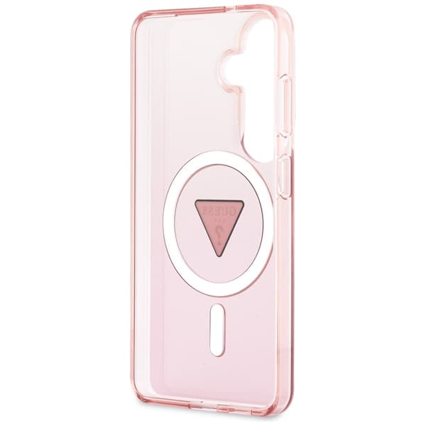 Guess Mobilcover Til Galaxy S26 MagSafe IML Gradient Triangle - Rosa