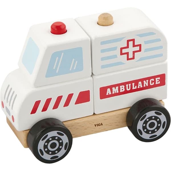 VIGA Stapelambulans i trä