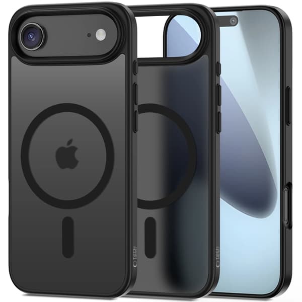 Tech-Protect Air Magsafe Matte -kuori iPhonelle - Musta