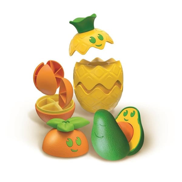 CLEMENTONI Fruit Puzzle Logikset (100% Återvunnet)