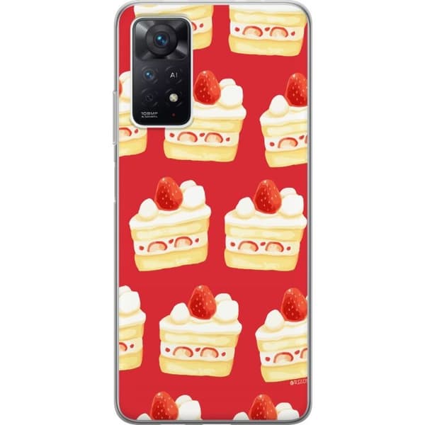 Telefontaske til Xiaomi Redmi Note 11 Pro 5G med kage