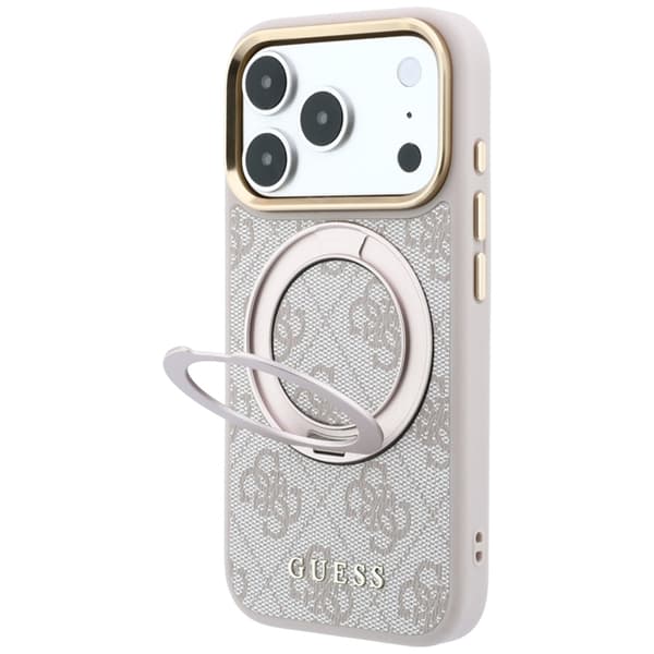 Guess-puhelinkotelo iPhone 18 Pro Max/17 Pro Max Magsafe Ringstativ 360 4G