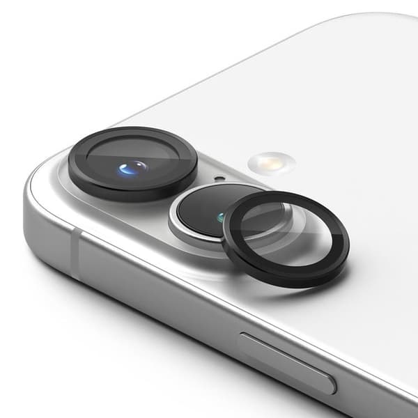 Ringke [2-Pack] iPhone 16/16 Plus Kameralinsskydd Härdat Glas