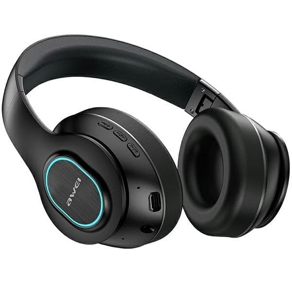 Awei Over-Ear Hörlurar Trådlösa Bluetooth A100BL - Svart