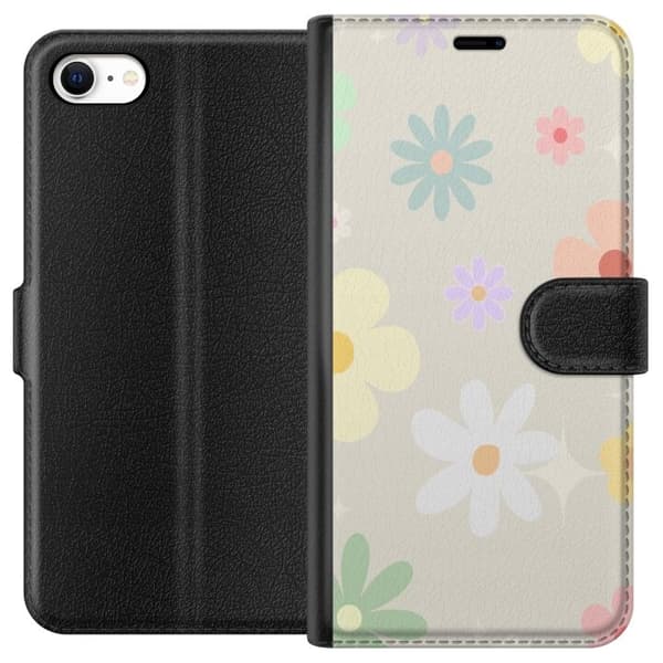 Apple iPhone 6s tegnebog med fejede blomster