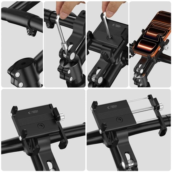 Tech-Protect Mobilhållare För Cykel Handlebar - Svart