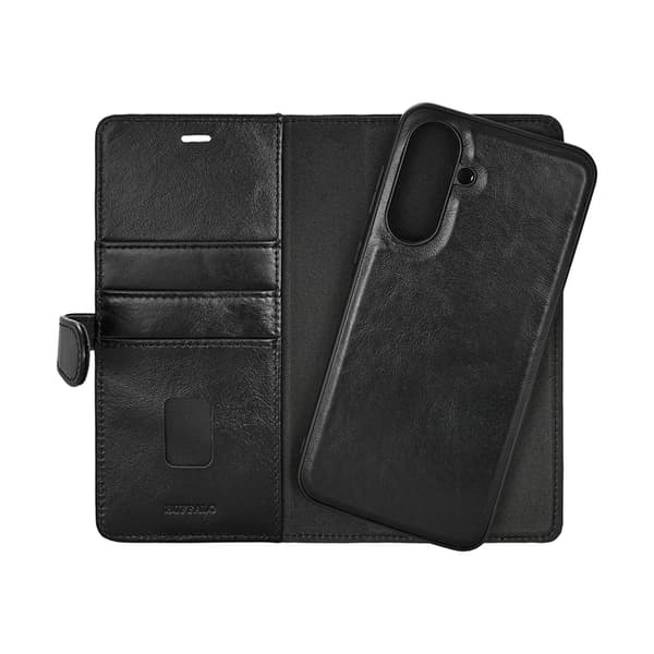 Buffalo Galaxy A36 5G Pung Taske Læder 3 Kort - Sort