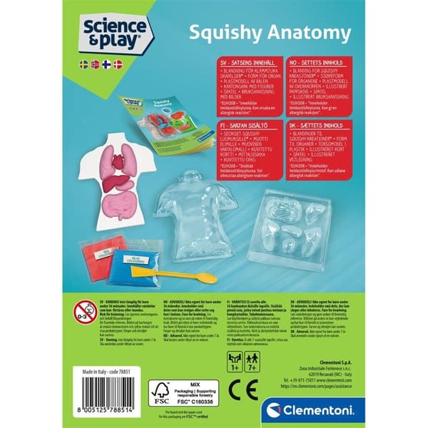 CLEMENTONI Mini Squishy Organs