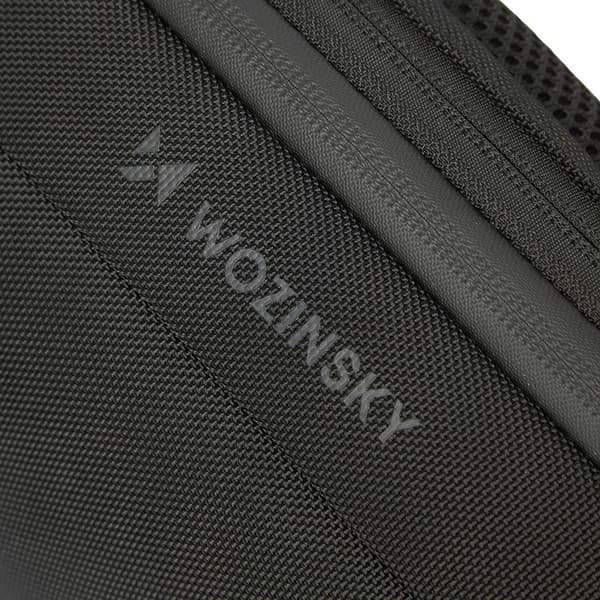 Wozinsky Organizer-laukku USB-varkaudenestolla - Musta