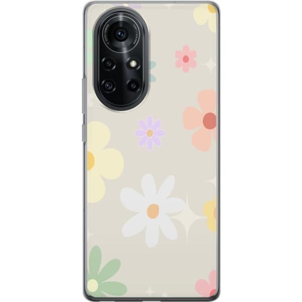 Mobilskal till Huawei nova 8 Pro med fejdande blommor