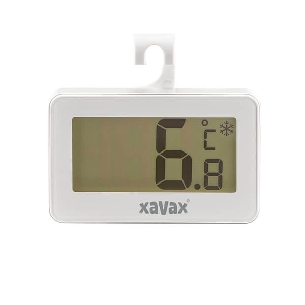 XAVAX Termometer Digital för Kylskåp Frys Vit