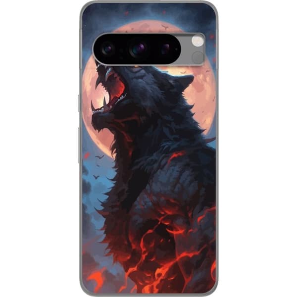 Mobilskal till Google Pixel 8 Pro med Ylande varg