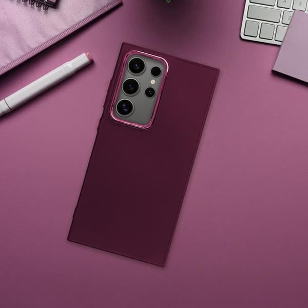 Mobilskal till Galaxy S25 Plus Frame - Lila