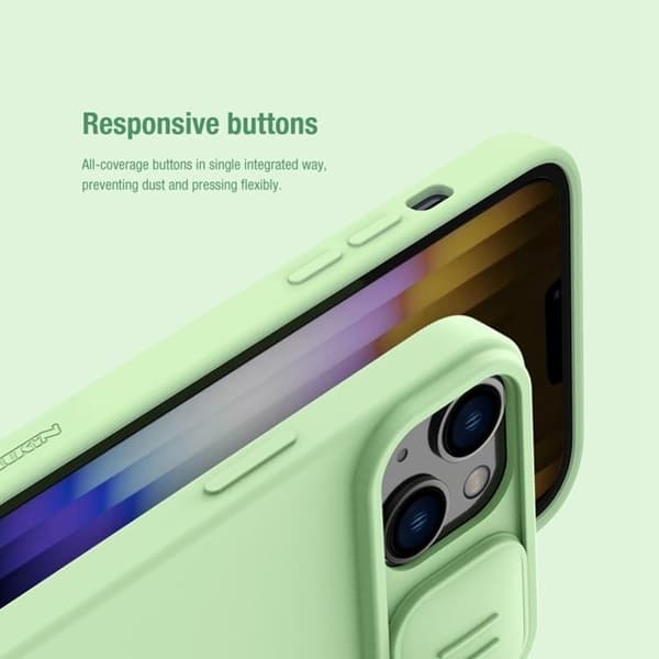 Nillkin iPhone 14 Plus Etui Magsafe Magnetisk - Blå