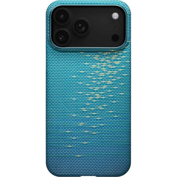 Pitaka Edge MagSafe Fodral iPhone 17 Pro Lucid Blue