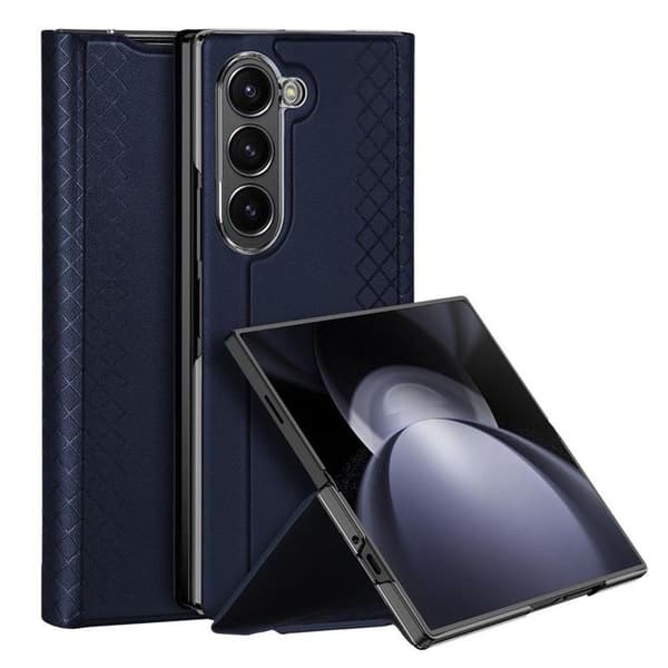 Dux Ducis Galaxy Z Fold 6 Plånboksfodral Bril - Blå