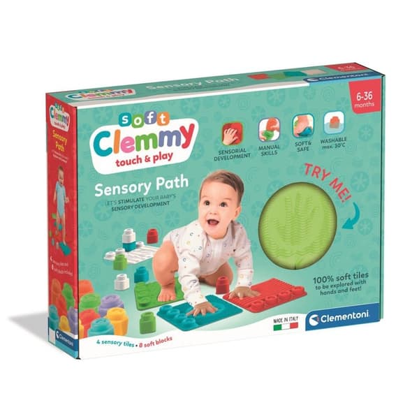 CLEMENTONI Soft Clemmy sensorisk mat