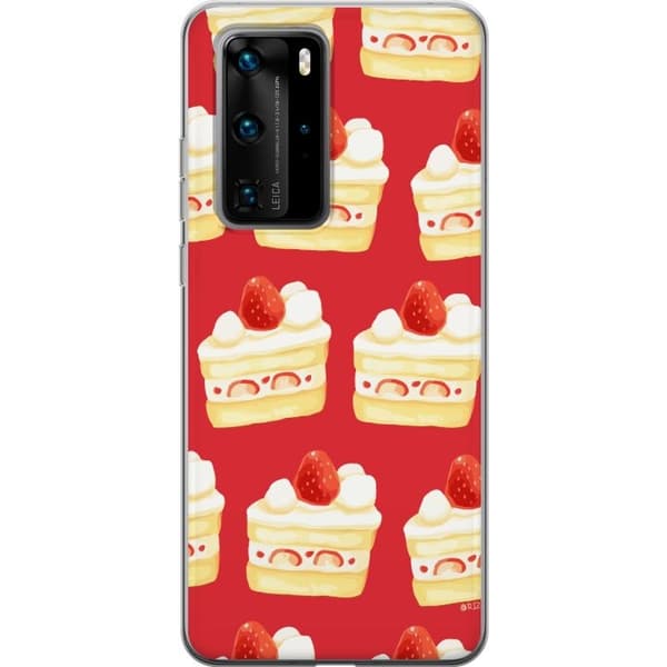 Telefontaske til Huawei P40 Pro med kage