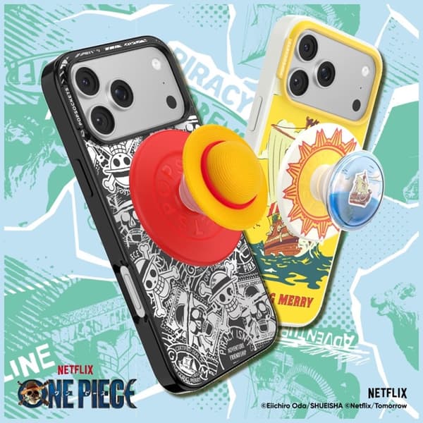 PopSockets PopOut Luffys Hat MagSafe Mobilgreb og Stativ
