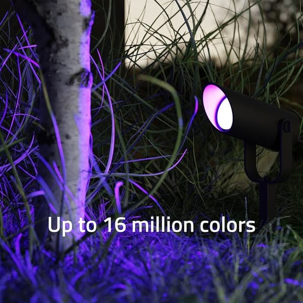 HOMBLI Smart Utomhus Spotlight 3-pack RGB CCT Svart