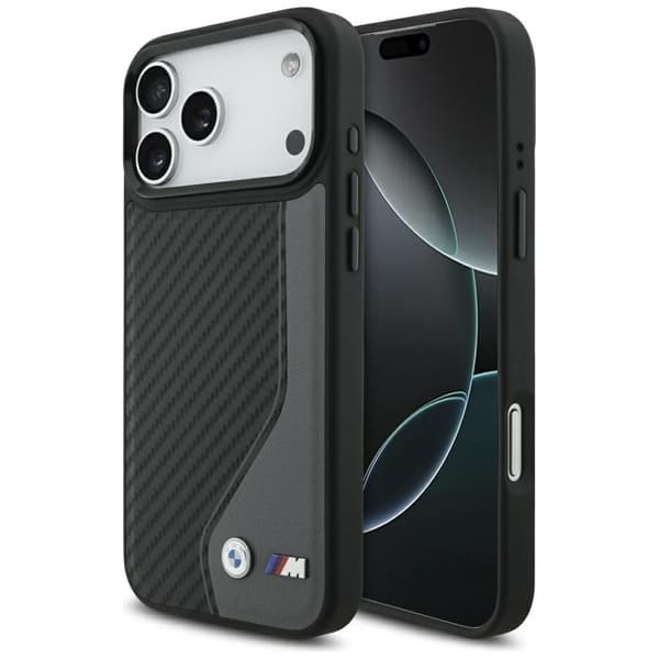 BMW-puhelinkotelo iPhone 17 Pro Max MagSafe M Carbon Logo - Anthracite