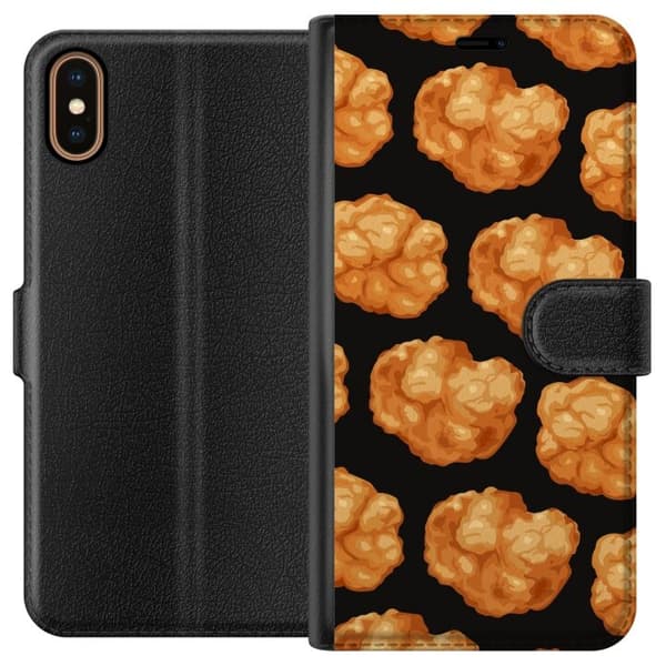 Plånboksfodral till Apple iPhone XS med Nuggets