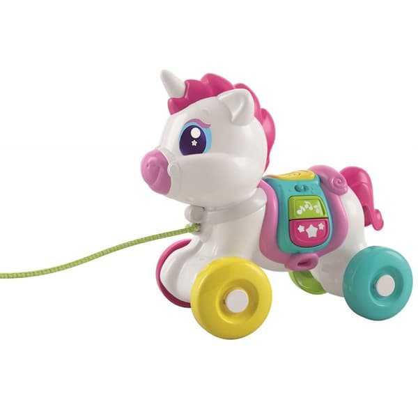 CLEMENTONI Pull Along Unicorn
