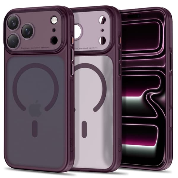 Tech-Protect Mobilcover Til iPhone 18 Pro/17 Pro Magsafe Magprime - Cherry