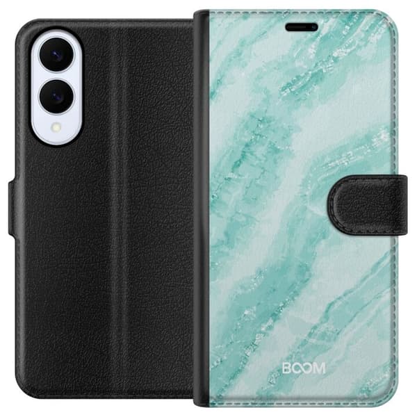 Plånboksfodral till Samsung Galaxy S25 Edge med Mint Marble