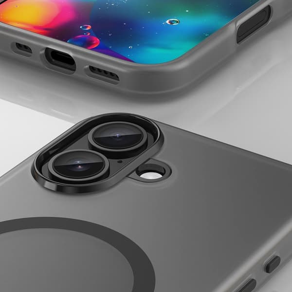 Mobilskal till iPhone 17 MagSafe Abrasive - Matte Svart
