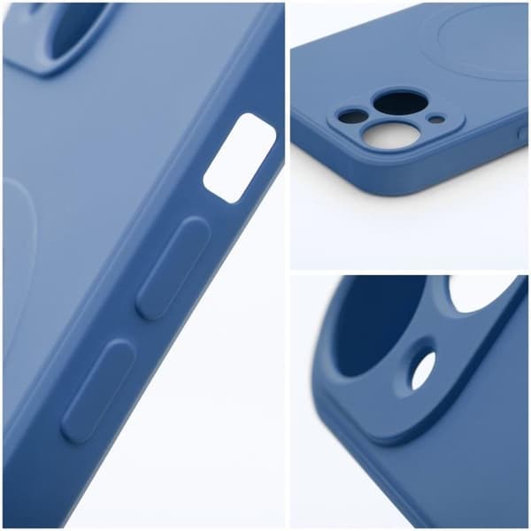 iPhone 13 Magsafe Cover Silikone - Blå