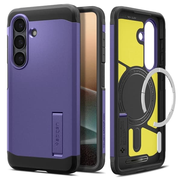 Spigen Mobilskal För Galaxy S26 MagSafe Tough Armor - Ash Violet