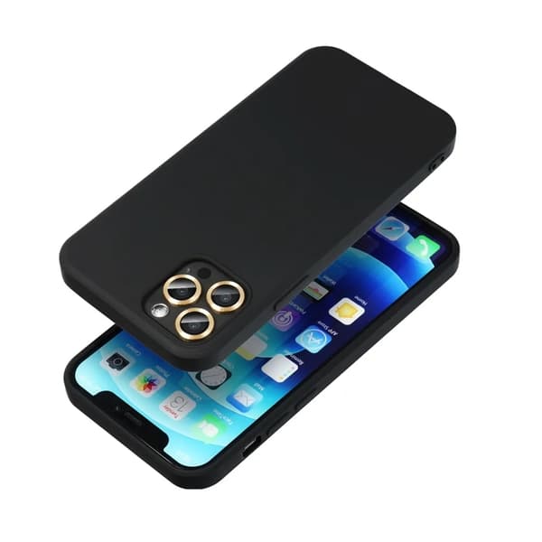 Galaxy S25 -silikonikuori - Musta