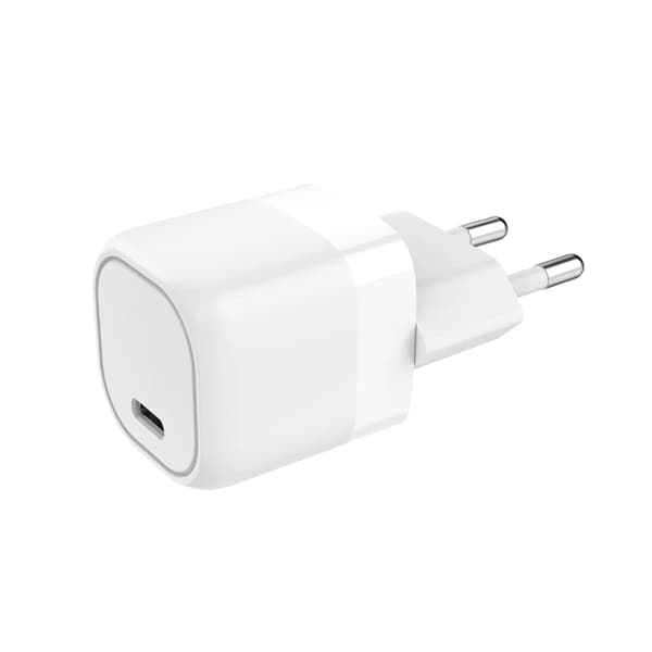 Gearoplader 220V 1xUSB-C PD/PPS 25W - Hvid