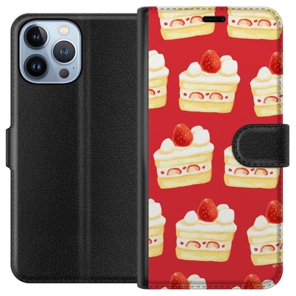 Plånboksfodral till Apple iPhone 13 Pro Max med Tårta