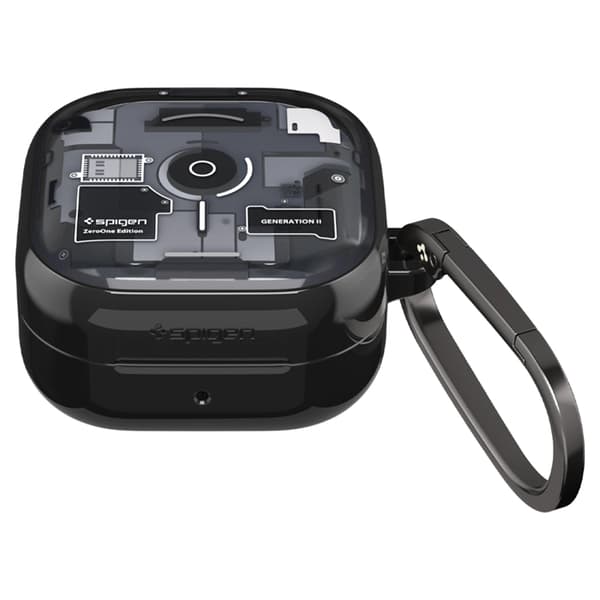 Spigen Cover Til Galaxy Buds 4/4 Pro Ultra Hybrid - Zero One Sort