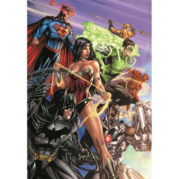 CLEMENTONI Pussel 1000 Pcs CB High Quality Collection DC Comics