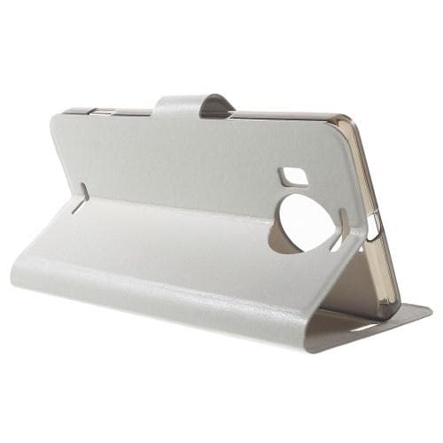 Plånboksfodral till Microsoft Lumia 950 XL - Vit