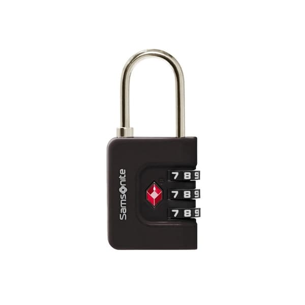SAMSONITE Kombinationslås TA Revolution 3 Ciffer TSA Sort