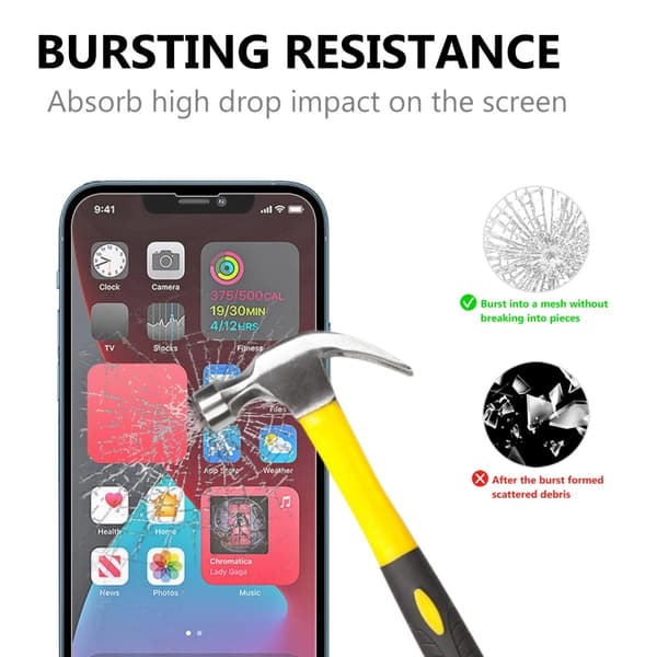 [1-PACK] iPhone 16e Härdat Glas Skärmskydd - Clear