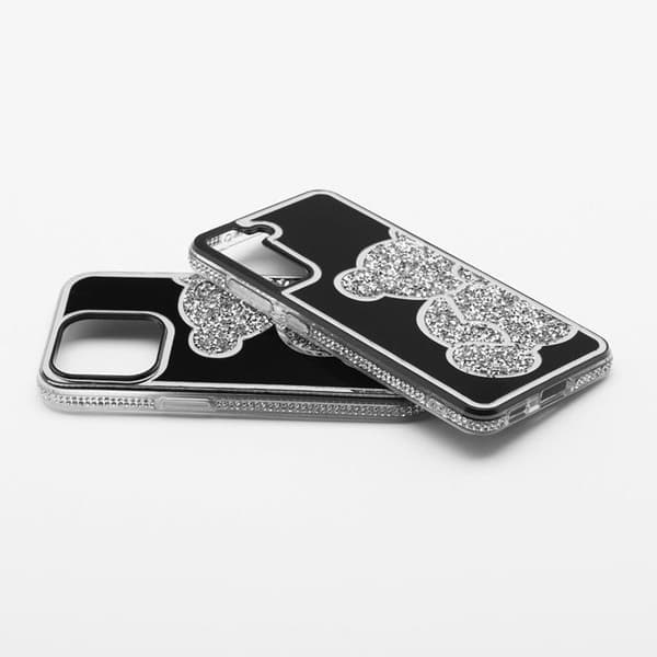 Mobilskal till iPhone 14 Pro Teddy Bear - Silver