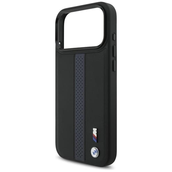BMW-puhelinkotelo iPhone 17 Pro Max MagSafe M Perforated Stripe Logo - Sininen