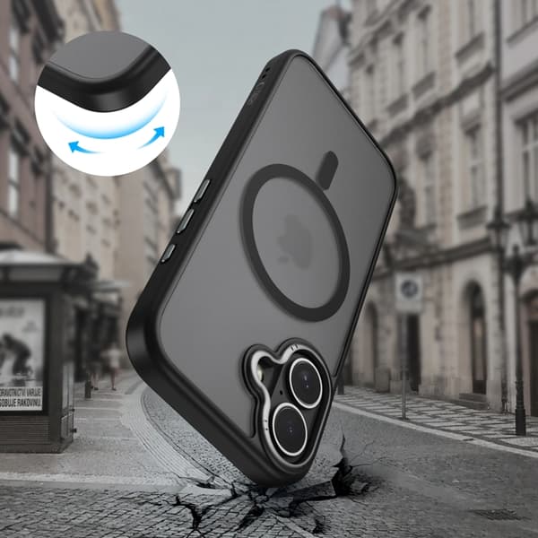 Tech-Protect Mobilskal till iPhone 17 Magsafe - Svart