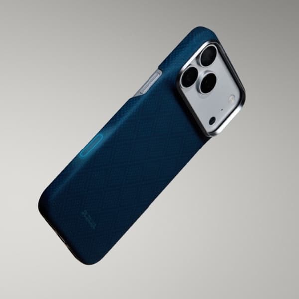 PITAKA-puhelinkotelo iPhone 18 Pro/17 Pro Magsafe Edge Argyle -puhelimelle