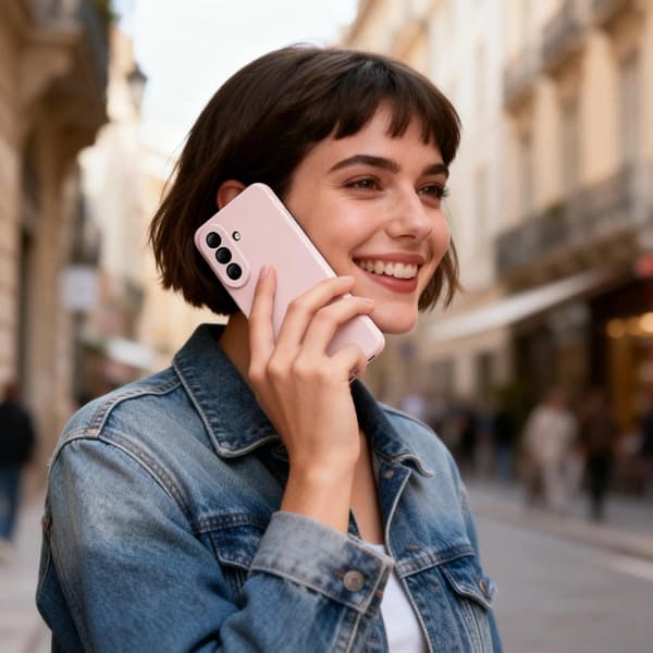 Tech-Protect Mobilskal För Galaxy A37 5G Icon - Rosa