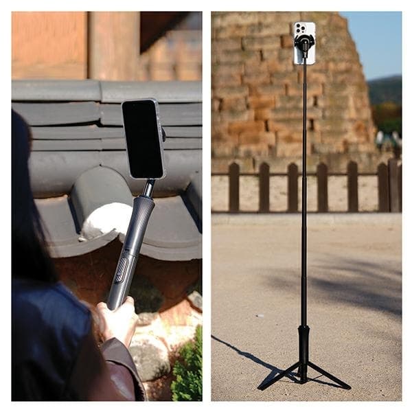 Araree Selfiestick MagSafe Tripod Bluetooth Magfie Pod Pro - Sort
